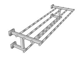 卫浴架  毛巾架