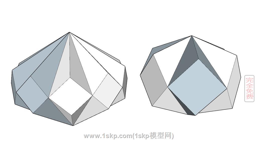 纸球多边形几何体 1