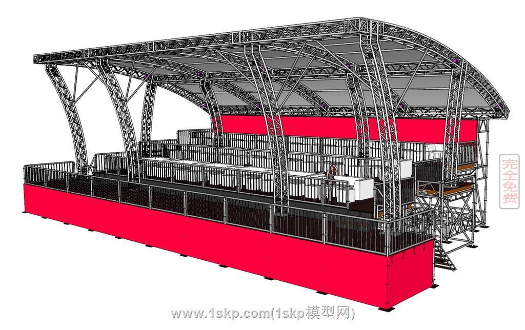 桁架观席台观众席 1