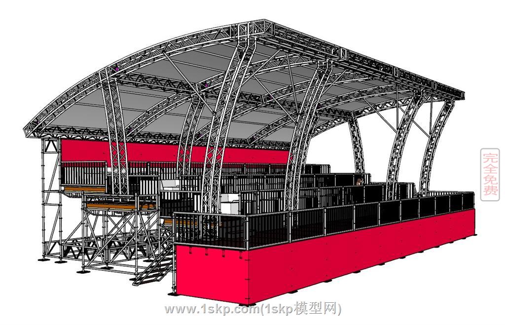 桁架观席台观众席 2