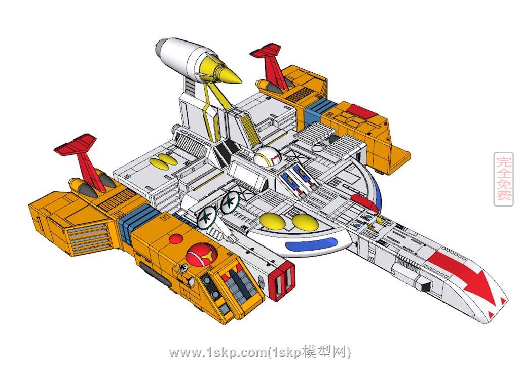 乐高积木太空船 2